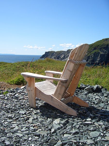 the best Adirondack chair next to the seashore