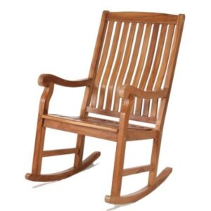 All Things Cedar Teak Rocking Chair