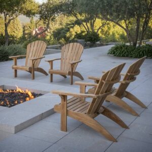 regency teak adirondack chair