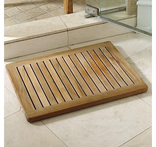 A Teak Bath Mat Is A Functional And Beautiful Choice For Any