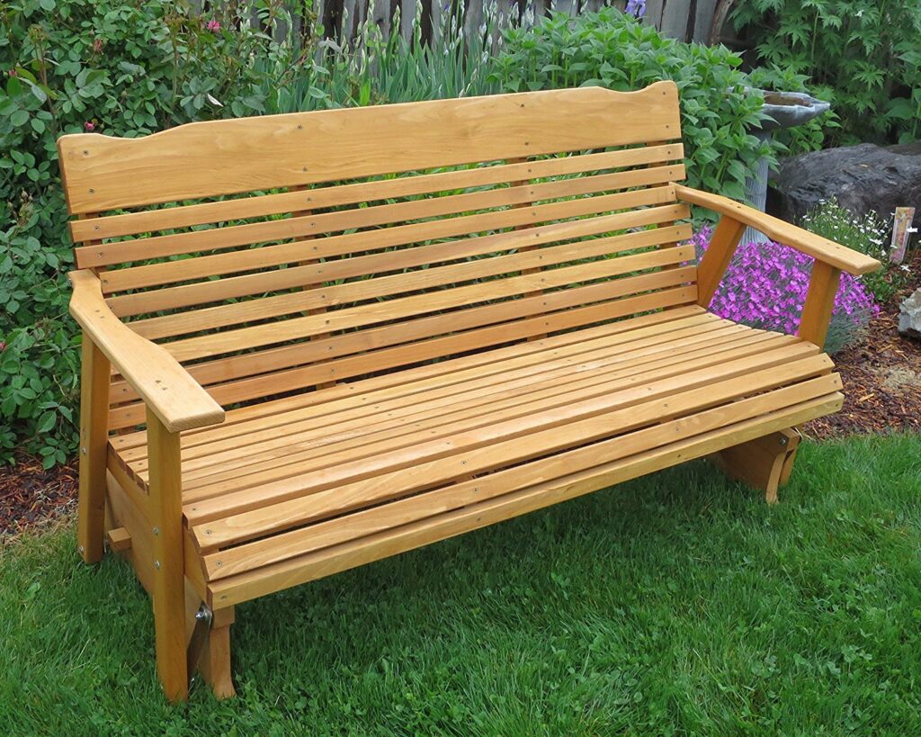 Kilmer Creek 5-Foot Cedar Porch Glider