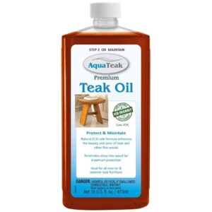 aqua teak premium teak oil